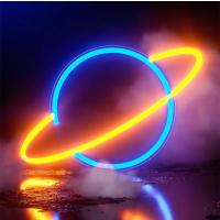 Satürn Neon Gece Lambası