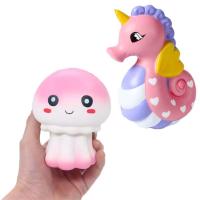 Squishy Jumbo 2li Okyanus Canlıları Seti Sukuşi