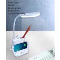 Telefon Tutuculu Masa Lambası Kalemlik