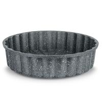 Thermoad Alüminyum Döküm Granit Turta Tart Kalıbı 26 Cm Gri