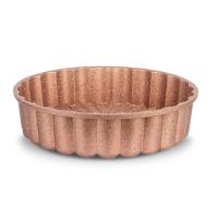 Thermoad Alüminyum Döküm Granit Turta Tart Kalıbı 26 Cm Rose Gold