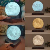 Uçan Ay Moon Lamba Manyetik Levitasyon Gece Lambası