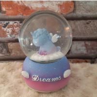 Unicorn Dreams Müzikli Işıklı Otomatik Uçuşan Karlar Pilli Büyük Boy