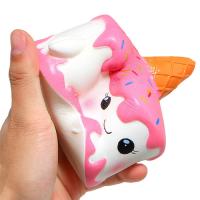 Unicorn Pasta Şekilli Squishy Yumuşak Anahtarlık