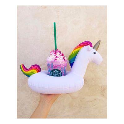 Unicorn Şişme Havuz Deniz Bardak Tutucu Float Bar