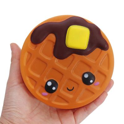 Waffle Şekilli Squishy Yumuşak Anahtarlık