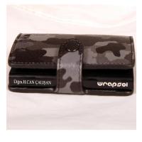Wrapsol Tekli Mekanizmalı Akıllı Cüzdan Kamuflaj Siyah