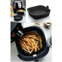 Airfryer Silikon Pişirme Hava Fritözü Yemek Pişirme Kabı Kare 1 Adet