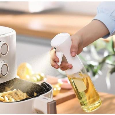 Airfryer Yağ Spreyi Püskürtücü Cam Yağdanlık Şişe 225 Ml Büyük Boy