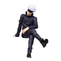 Anime Jujutsu Kaisen Satoru Gojo Rafta, Masada Oturan Aksiyon Figür 15 Cm
