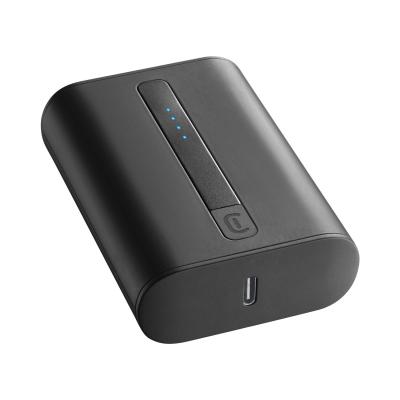 Cellularline Thunder 10.000 Mah Pd Usb-C 20W Taşınabilir Şarj Cihazı Powerbank Siyah