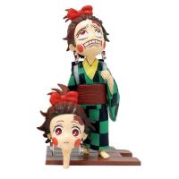 Demon Slayer Kimetsu No Yaiba Tanjiro Face 2 Kafalı Aksiyon Figür