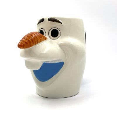 Disney Frozen Olaf 3D Tasarım Kupa Bardak 590 Ml