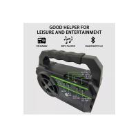 Gdplus Gd-8081 Solar Kamp Lambası Seti Işık İstasyonu Radyo/mp3 Çalar/fener 4500mah, 3 Led Ampul