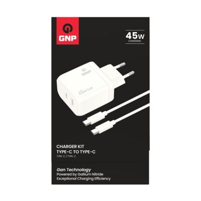 Genpa GNP 45W Gan Şarj Adaptörü Ve Type-C Kablo Seti