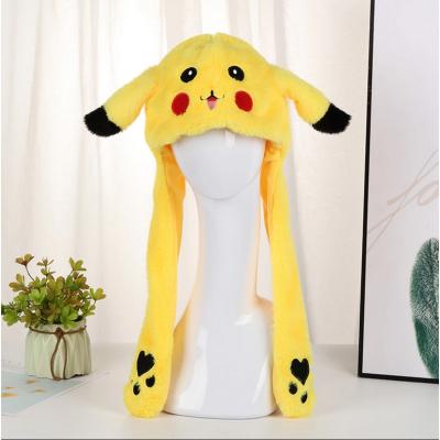 Kawaii Pokemon Oynar Kulaklı Işıklı Şapka