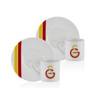 Neva Galatasaray Çizgili 2'li Kahve Fincan Takımı