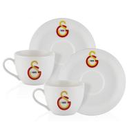 Neva Galatasaray Klasik Logo 2'li Çay Fincan Takımı