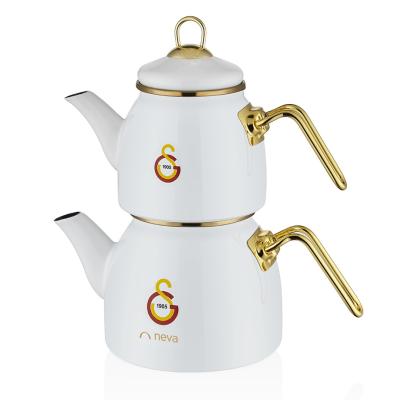Neva Galatasaray Klasik Logo Çaydanlık
