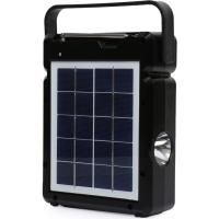 Nns NS-2730LS Solar Güneş Panelli Radyolu Bluetooth Hoparlör Torç LED Fenerli Solar Kamp Lambası Seti 2 Ampul
