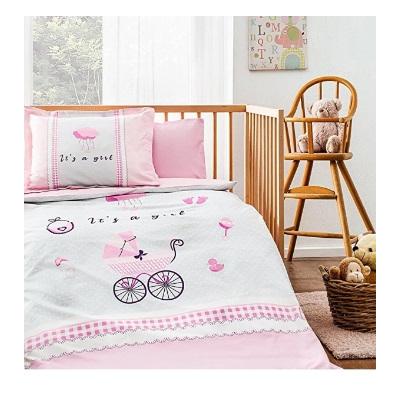 Özdilek Ranforce Bebe Nevresim Takımı Jouets Pembe