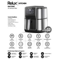 Relux XXL Airfryer Yağsız Fritöz 7,0 Litre RAF7000