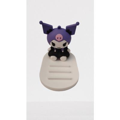 Sanrio Kuromi Karakter Telefon Tutucu Siyah