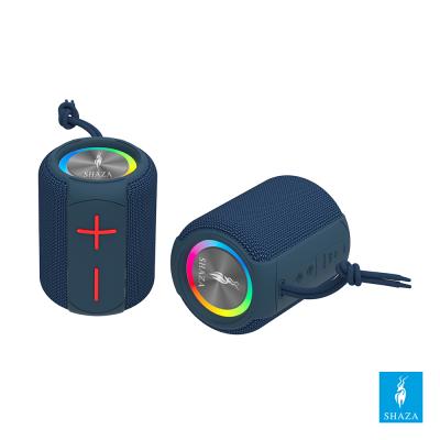SHAZA Taşınabilir Bluetooth Hoparlör IPX6 Suya Dayanıklı 8W Ses Çıkışı Mavi