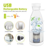 Taşınabilir Şarjlı Kablosuz Kişisel Blender 420 Ml Smoothie Milkshake El Blenderi Mor