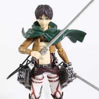 Titan Eren Jaeger Figma 14 Cm Aksiyon Figür Seti