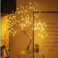  Dokunmatik Dekoratif Led Işıklı Ağaç Masa Lambası 50cm
