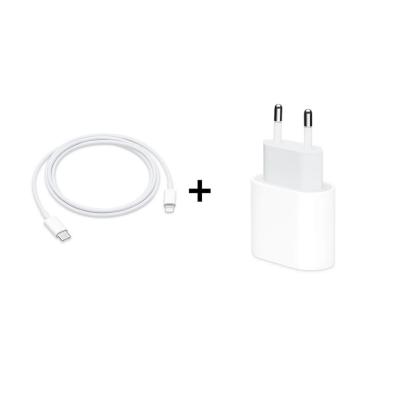 Apple Usb-C - Lightning Kablosu (1 M) + Apple 20W Usb-C Güç Adaptörü
