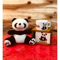 365 Gün Aşk Sözleri Dolu Aşık Peluş Panda Ve Kutulu Kupa Sevgiliye Hediye Seti