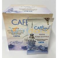 Cafekeyf Orta Şekerli Hazır Türk Kahvesi 12'li