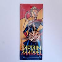 Captain Marvel Tasarım Metal Anahtarlık