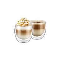 Çift Camlı Espresso Shot Bardak Seti 4 Adet 80ml