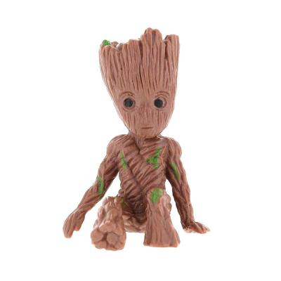 Galaksinin Koruyucuları Baby Groot Oturan Figürü