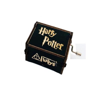 Harry Potter Ahşap Çevirmeli Müzik Kutusu