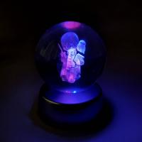 Harry Potter Baykuşlu Işıklı Kristal Cam Küre