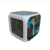 Harry Potter Renk Değiştiren Alarmlı Termometreli Dijital Küp Saat Model 4