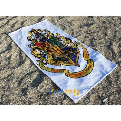 Harry Potter Tasarım Plaj Havlusu Dijital Baskılı 75x150