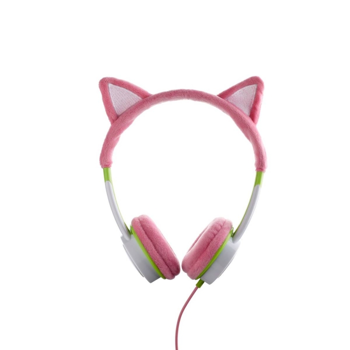 Ifrogz Zagg Little Rockerz Kostum Kablolu Kulaklik Cocuk Kulakligi Pembe Tilki Netavantaj