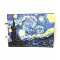 Van Gogh Yıldızlı Gece Kendin Yap Fotoğraf Albümü
