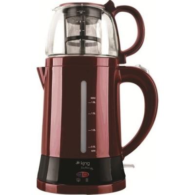 King K-8500 Tea Max Otomatik Çay Makinesi - Kırmızı 