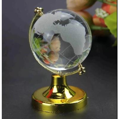 Mini Kristal Dünya Cam Küresi