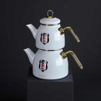 Neva Beşiktaş Klasik Logo Çaydanlık
