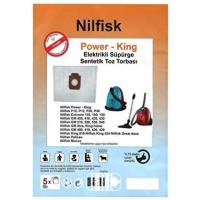 Nilfisk Power King P10 P12 P20 P40 Toz Torbası 20 Adet