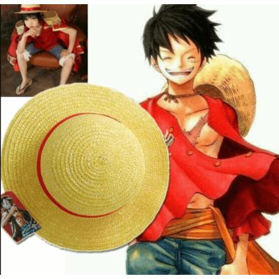 One Piece Cosplay - Luffy Hasır Şapkası