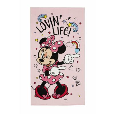 Özdilek Minnie Mouse Life Disney Lisanslı Kadife Plaj Havlusu 70x130