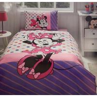 Özdilek Minnie Mouse Trend Lisanslı Tek Kişilik Kapitone Çocuk Yatak Örtüsü